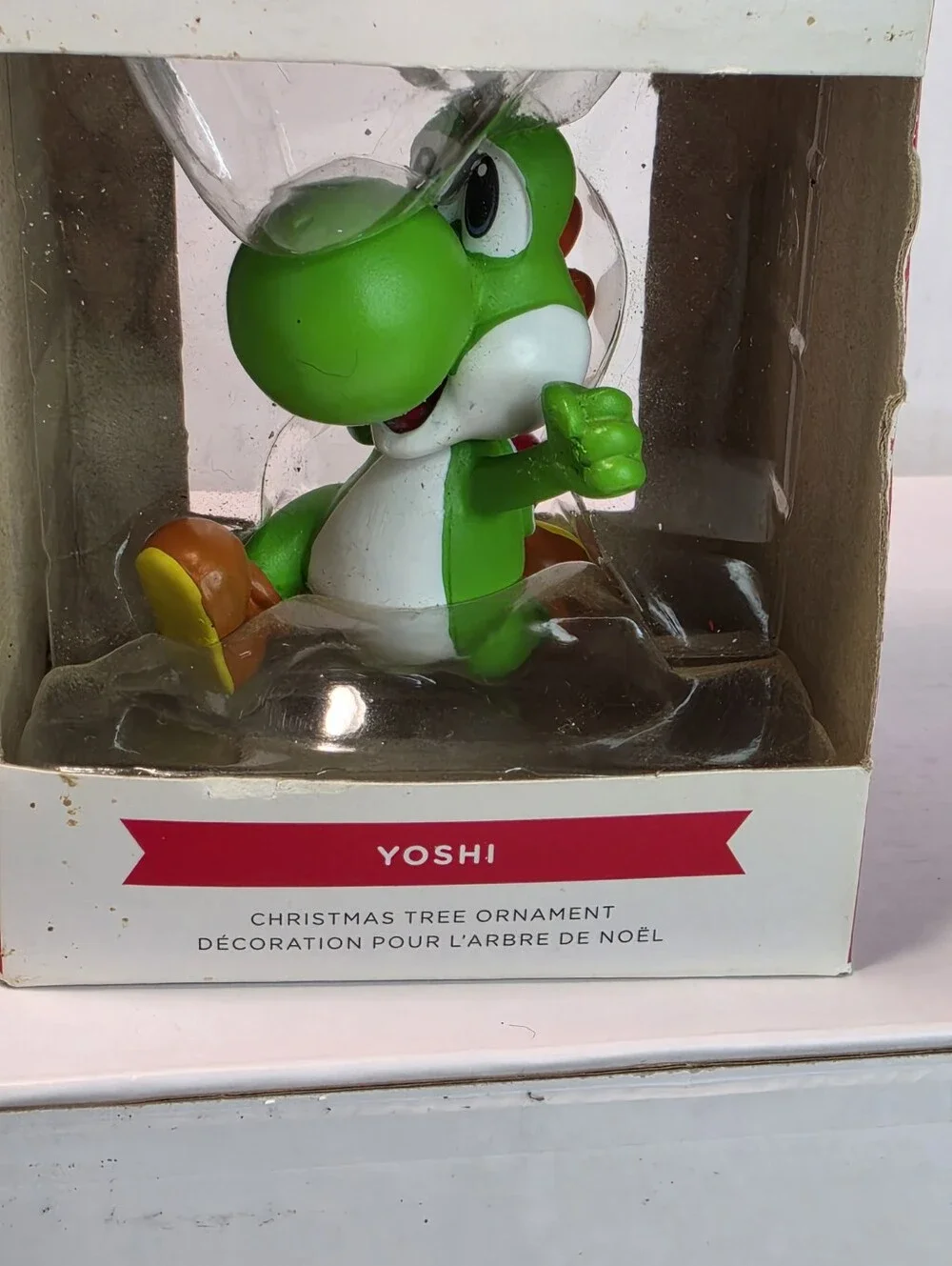 2021 Hallmark Super Mario Brothers Yoshi Resin Christmas Tree Ornament NEW